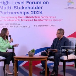 HLF-MSP, Langkah RI Bermitra Lintas Sektoral Capai Indonesia Emas 2045