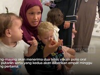 Video: Jeda Perang 3 Hari, 640 Ribu Anak di Gaza Divaksin Polio
