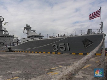 Kapal Perang RI-TNI Siaga di Pelabuhan Tanjung Benoa Bali, Ada Apa?