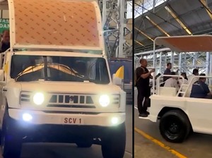 Ini Mobil yang Dipakai Paus Fransiskus saat Berkunjung ke Indonesia