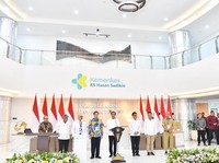 Dua Proyek Rumah Sakit Garapan PTPP Diresmikan Jokowi