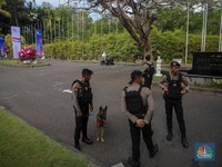 Intip Keamanan Berlapis Persiapan Gelaran HLF-MSP 2024 di Bali