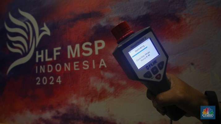 Forum on Multi Stakeholder Partnership (HLF-MSP) 2024 di Bali. (CNBC Indonesia/Faisal Rahman)