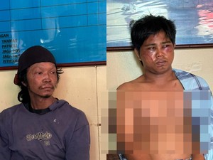 2 Pria Curi Solar Nelayan di Tarakan Babak Belur Diamuk Massa