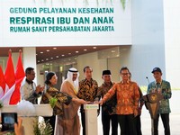 Jokowi Resmikan RSUP Persahabatan yang Dibangun WIKA