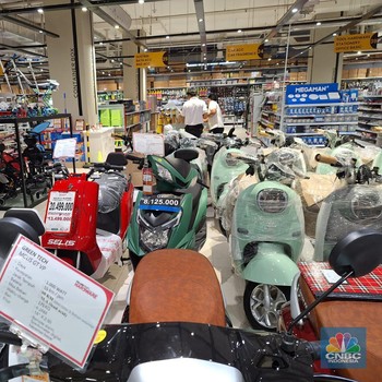 Ini Dia Motor Listrik Rp 5 Jutaan di Transmart-Langkap STNK-BPKB-Nopol