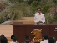 Jokowi di Rapimnas Gerindra: Saya Senang & Pak Prabowo Sangat Spesial