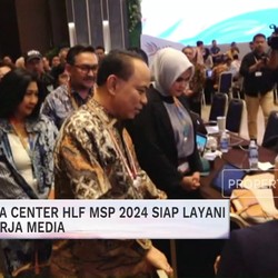 Media Center HLF MSP 2024 Siap Layani Pekerja Media