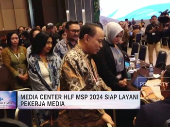 Media Center HLF MSP 2024 Siap Layani Pekerja Media