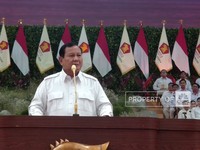 Sah! Prabowo Ditunjuk Lagi Jadi Ketum Gerindra 2025-2030