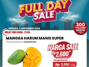 Mangga Harum Manis Super Murah Meriah di Transmart Full Day Sale!