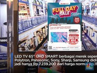Yuk Ke Transmart! Ada TV LED Diskon Sampai 3 Jutaan