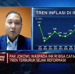 Pak Jokowi, RI Deflasi 4 Bulan Beruntun, Waspada Penurunan Daya Beli!