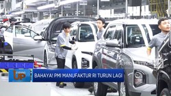 Bahaya! PMI Manufaktur RI Turun Lagi