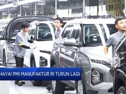 Bahaya! PMI Manufaktur RI Turun Lagi
