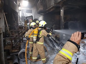 Pengolahan Kopi di Jaksel Kebakaran, Api Berasal dari Percikan Gerinda