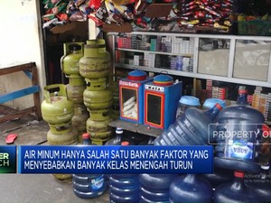 Banyak Kelas Menengah RI Terus Turun, Air Galon Salah Satu Penyebabnya