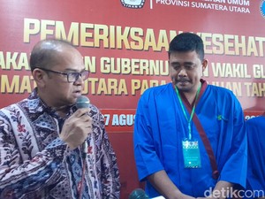 Maju di Pilgub Sumut, Bobby-Surya Tes Kesehatan di Hari Terakhir