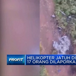 Video: Helikopter Jatuh di Rusia, 17 Orang Dilaporkan Tewas