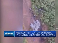 Video: Helikopter Jatuh di Rusia, 17 Orang Dilaporkan Tewas