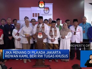 Video: Jika Menang Pilkada Jakarta, Ini Sederet Janji Ridwan Kamil