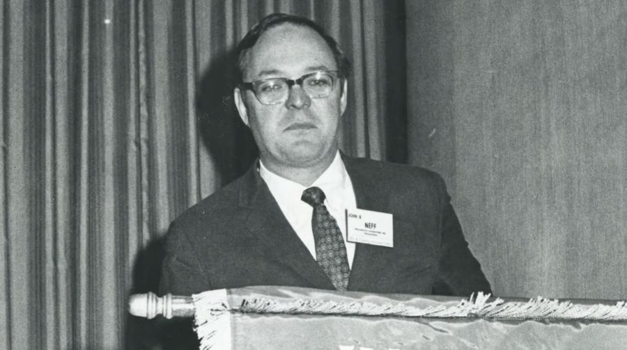 John B Neff. (Tangkapan Layar Youtube  UToledo Neff College of Business and Innovation)