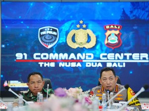 Kapolri: TNI-Polri Bersinergi Jamin Keamanan KTT IAF di Bali