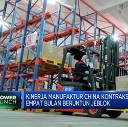 Kinerja Manufaktur China Kontraksi Lagi, 4 Bulan Beruntun Jeblok
