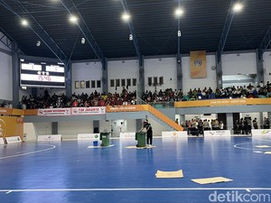 DPRD Nilai Atap GOR Futsal Bocor Bikin Malu Sumut Sebagai Tuan Rumah