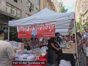 WNI Ini Bisa Jajan Wedang hingga Sego Pecel di New York