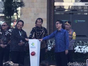 Jokowi Puji Gedung Pelayanan KIA RSUP Prof Ngoerah bak Hotel Bintang Lima