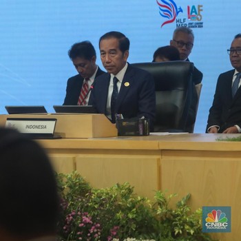 Kumpulkan Pimpinan Dunia, Jokowi Buka HLF-MSP & IAF 2024