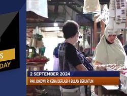 RI Deflasi 4 Bulan Berturut-turut Hingga Intel PHK 15 Ribu Karyawan