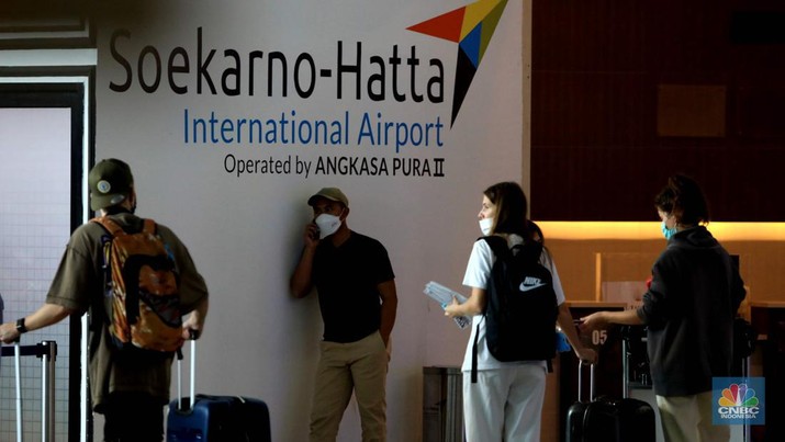 Turis Asing ke Indonesia. (CNBC Indonesia/Muhamad Sabki)
