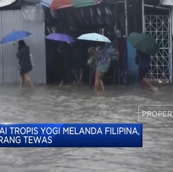 Video: Badai Tropis Yogi Melanda Filipina, 13 Orang Tewas
