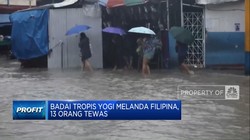 Video: Badai Tropis Yogi Melanda Filipina, 13 Orang Tewas
