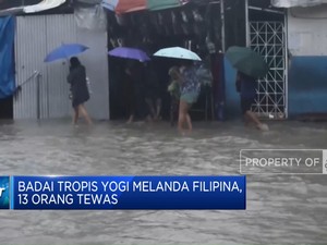 Video: Badai Tropis Yogi Melanda Filipina, 13 Orang Tewas
