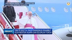 Video: Paus Fransiskus Tiba di Bandara Soetta, Banten