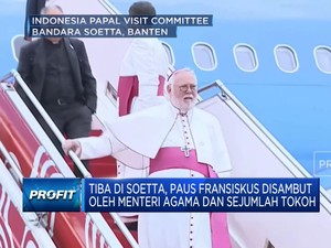 Video: Paus Fransiskus Tiba di Bandara Soetta, Banten