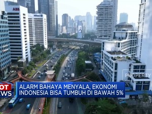 Video:Ekonomi RI Bisa Tumbuh di Bawah 5% Hingga Taiwan Diguncang Gempa