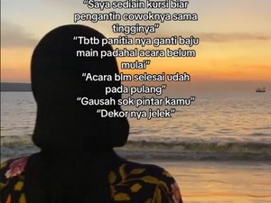 Viral Pengantin Curhat Keluarga Nyinyir Rusak Momen Bahagia Pernikahannya