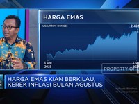 Efek Harga Emas Kian Berkilau, Penjualan Naik & Sumbang Inflasi RI