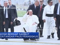 Video:  Jokowi Bersiap Sambut Kedatangan Paus Fransiskus