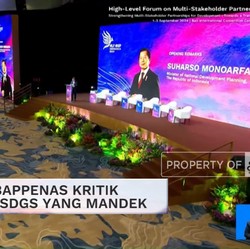 Video: Kepala Bappenas Kritik Capaian SDGs Yang Mandek
