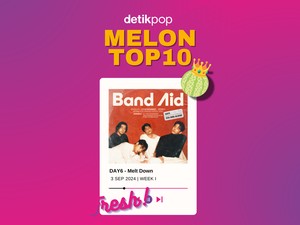 DAY6 Geser aespa di Nomor 1 Melon Top 100