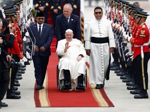 Bea Cukai Berikan Fasilitas Diplomatik buat Paus Fransiskus Selama di RI