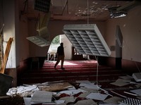 Hancur Berantakan! Potret Rudal Putin Hantam Masjid Kyiv di Ukraina