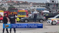 13 Imigran Tenggelam Saat Coba Sebrangi Selat Inggris