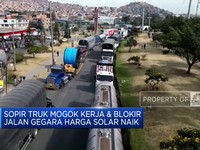 Sopir Truk di Kolombia Mogok & Blokir Jalan Gegara Harga Solar Naik