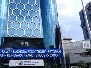 Dinakhodai Erick Thohir, Setoran BUMN Ke Negara Nyaris Rp2.000 Triliun
